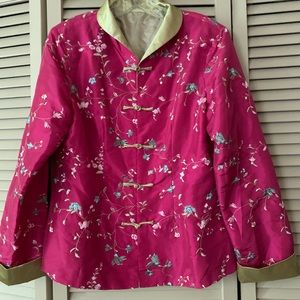 Silk kimono jacket
